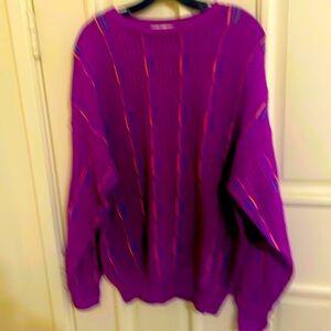 St Croix/Coogi Cotton Pullover Sweater sz L